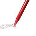 6PCS Red Waterproof Long Lasting Microblading Lip Liner Pencil Peel Off Eyebrow Mapping Marker Pen Tool for Permanent Makeup. 