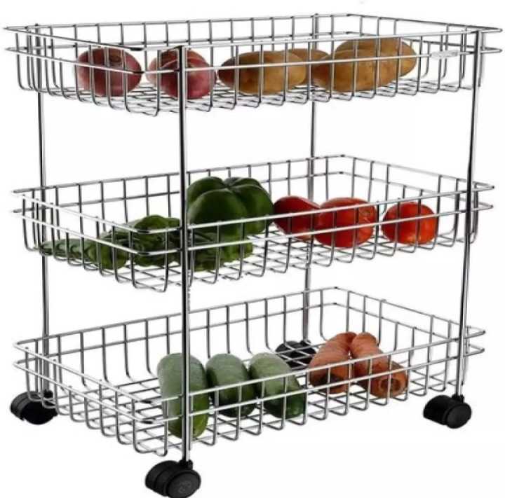 Stainless%20Steel%20Popular%20Basket%20Fruit%20and%20Vegetable%20Stand%20Basket%20Trolley,%20Kitchen%20Storage%20Rack%20(3%20Layer)%20Kitchen%20Rack%20Dishrac%20-%20Image%203