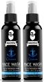Muuchstac Ocean Face Wash for Men | Fight Acne & Pimples, Brighten Skin, Clears Dirt, Oil Control, Refreshing Feel - Multi-Action Formula (100 ml). 