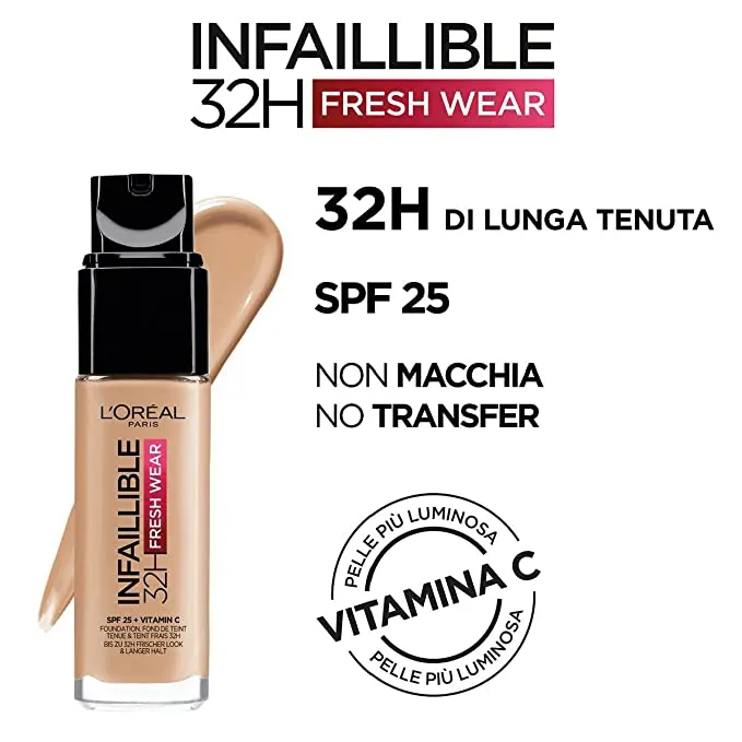 Loreal%20Paris%20-%20Infiaillible%2032h%20Fresh%20Wear%20Foundation%20-%20220:%20Sable%20-%20Image%203