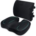 Seat Cushion for Office Chair, Gaming Chair Memory Foam Seat Cushion and Lumbar Support Pillow, 3D Breathable Mesh Lumbar Support for Wheelchair Home, Car Back Pillows. 