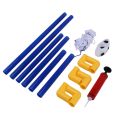 Folding Mini Football Soccer Goal Post Net Set with Pump Gift Plastic. 