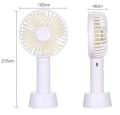 Mini Handheld Fans Personal Desk Usb Rechargeable Fan With 3 Adjustable Speeds With Table Dock. 