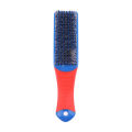Heavy Duty Stainless Steel Wire Brush With Comfortable Plastic Handle - Perfect For Removing Rust, Welding Slag, Dirt, And Paint A JUE. 