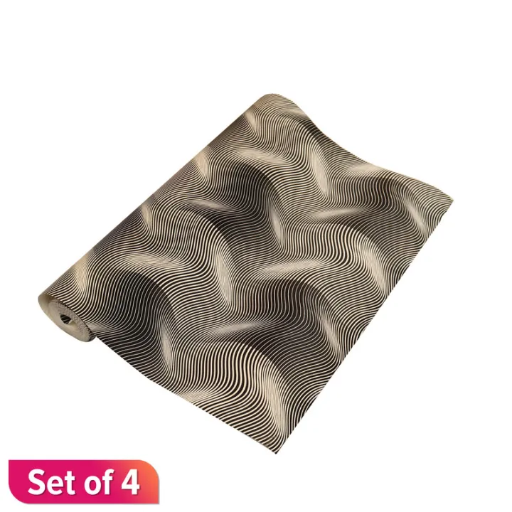 3D Fancy Wallpaper 57 Sq. Ft (Set of 4) | Daraz.com.np