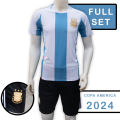 Argentina A Grade Home Jersey Set For Men | Full Set. 