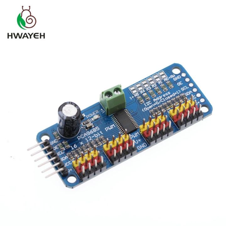 Module 12 Ic 【Happy childhood memories】16 Channel 12-bit Driver-I2C inter module for ...