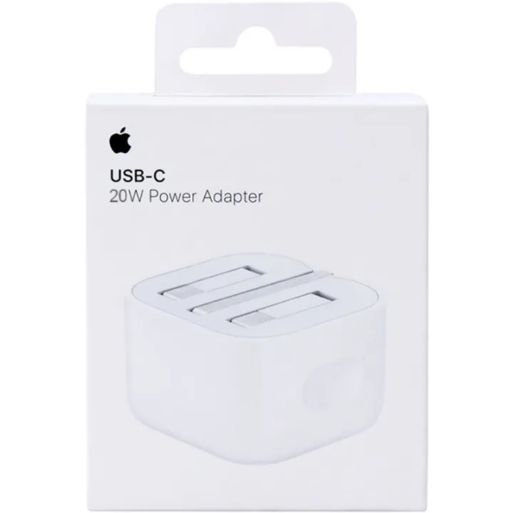 Genuine 20W USB-C Power Adapter (, AirPods) Pin