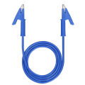 Dual Ended Crocodile Alligator Clips 15A Test Lead Wire Cable with Insulators Clips 5 Colors Test Flexible Cable. 