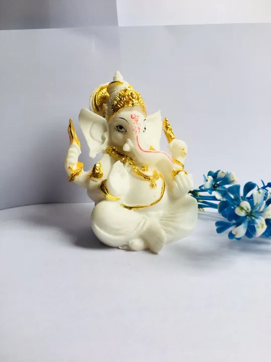 Jenisha%20%F0%9F%99%8F=14%20CM%20Lord%20Ganesh%20Bhagwan%20White%20Marble%20Showpiece%20/%20God%20Figure%20/%20Statue%20/%20Gift%20Item%20-%20Image%207