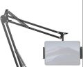 Adjustable Cantilever Tablet & Mobile Stand with 360° Rotation | Universal Desk Clamp Holder for Phone, iPad & Tablet. 