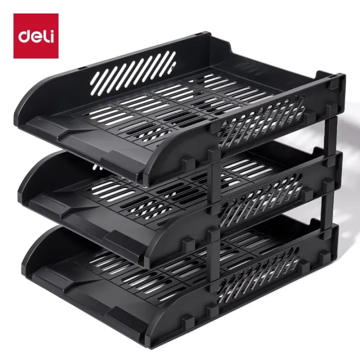 File%20Tray%20/Delli%209217ES%203-Compartment%20File%20Rack%20for%20Office%20Files/Letter/Document/%20Desk%20Organizer%20/File%20Tray%20File%20Rack%20-%20Black-%201%20pcs%20-%20Image%205