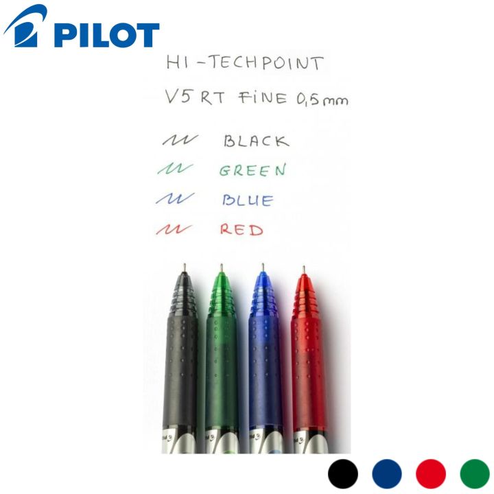Pilot%20Hi%20Tecpoint%20V5%20RT%20Extra%20Fine%20Point%200.5%20Pure%20Liquid%20Ink%20Roller%20Ball%20Pen%20(12%20Pcs%20Pack)%20-%20Image%203