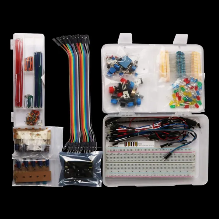 Electronic%20Component%20Kit%20with%20Resistor%20Transistor%20RGB%20Capacitor%20LED%20Buzzer%20Switch%20Potentiometer%20for%20Arduino%20Nano%20-%20Image%205