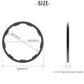 New TOOPRE Bicycle Hub Washer 1/1.5/1.85/2/2.18/2.35mm Aluminum Alloy MTB Bottom Bracket Spacers Road Bike Bike Flywheel Hub Spacers. 