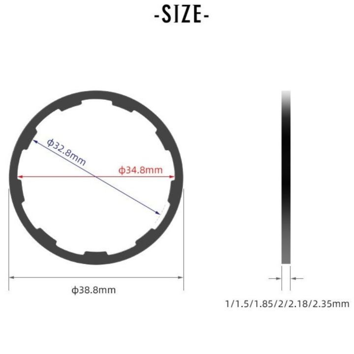 New%20TOOPRE%20Bicycle%20Hub%20Washer%201/1.5/1.85/2/2.18/2.35mm%20Aluminum%20Alloy%20MTB%20Bottom%20Bracket%20Spacers%20Road%20Bike%20Bike%20Flywheel%20Hub%20Spacers%20-%20Image%203