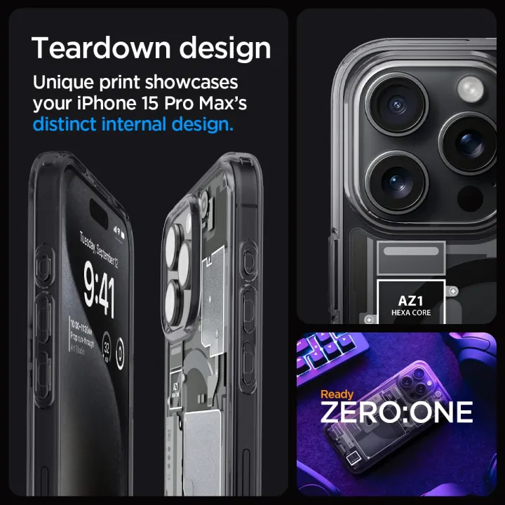 Spigen%20Ultra%20Hybrid%20Magfit%20Back%20Cover%20Case%20Compatible%20with%20iPhone%2015%20Pro%20Max%20(TPU%20+%20Poly%20Carbonate%20%7C%20Zero%20One)%20-%20Image%203