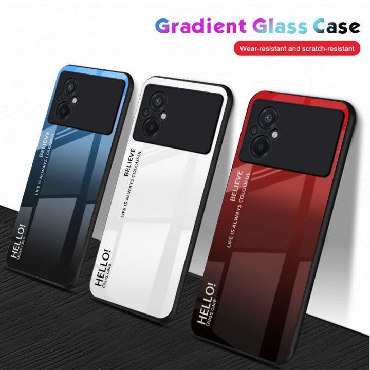 Vantime%20Case%20for%20Xiaomi%20Poco%20M5%20Glossy%20Glass%20Gradient%20Back%20Hard%20Shockproof%20Casing%20-%20Image%204
