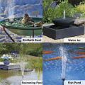 180L/H Solar Power Fountain Pump Water Pump Mini Water Pump Plastic for Bird Bath Garden Backyard Pool Solar Powered Water Fountain Pump. 