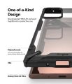 Ringke Fusion X durable PC Case with TPU Bumper for Samsung Galaxy Note 20 Ultra black. 