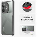 Mobile Cover for Realme GT 6T 5G | GT 6 - (Hard | Hybrid PC + TPU | Full Armour Device & Camera Protection | Phone Back Case | Black). 