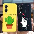 JinnikaijiBumper 6.56 Full S Vivovo Y17 Vivo Y17s 4G Case Stylish Candy 2025新品 Painted Back Cover Soft Silicone Phone Case For ViY17s Fundas. 