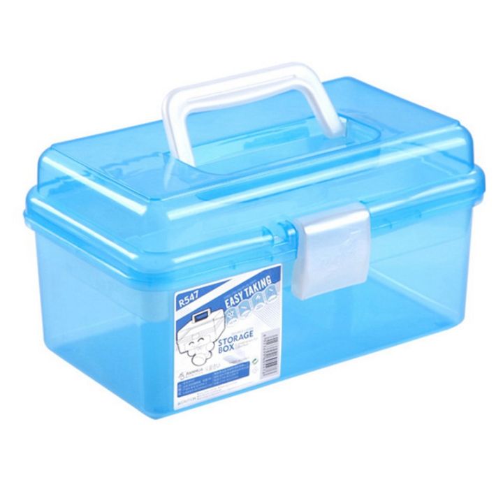 BB%20Multipurpose%20Clear%20Plastic%20Craft%20Storage%20Box%20Tool%20Boxes%20/%20Sewing%20/%20First%20Aid%20Organizer%20Art%20Storage%20with%20Handle%20and%20Lock%20-%20Image%202