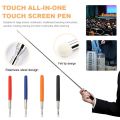 Educational Equipment Stainless Steel Teaching Tools PPT Presentation Retractable Teaching Stick Handheld Presenter Telescopic Rod Whiteboard Pointer Pen. 