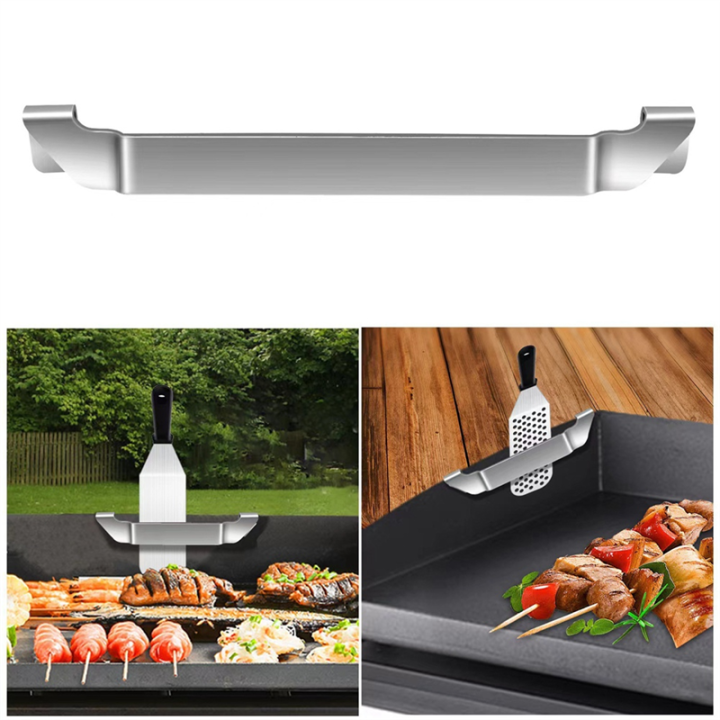 2Pack%20Stainless%20Steel%20Griddle%20Spatula%20Stand%20Grill%20Barbecue%20Tool%20Rack%20for%20Blackstone%20-%20Image%206