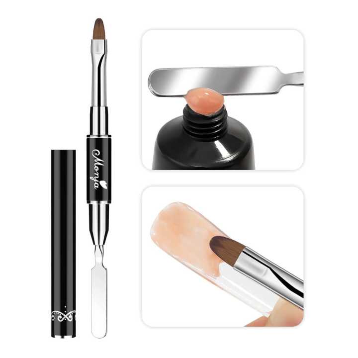 Monja Dual Ended Nail Art Acrylic UV Gel Extension Builder Flower