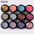 ROSALIND 5ml Shiny Rainbow Gel Nail Polish Platinum Nails Art For Manicure Nail Gel LED/UV Lamp Top Base Coat Primer. 