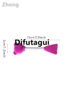 Difutagui Zheng Brush face wash makeup mask brush adjustment face b Hot Selling 2025 silicone double head 1pcsCu mask beauty clay mask. 