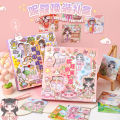 Niko dress-up gift box DIY scene sticker handbook material set cartoon small pattern handbook sticker wholesale. 