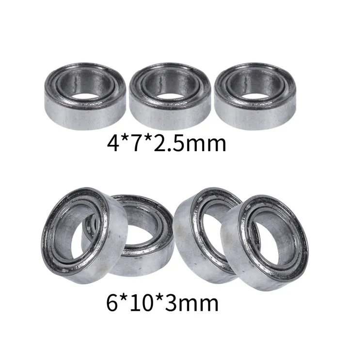 ZOROOM%2010Pcs%20Miniature%20Sealed%20Metal%20Shielded%20Metric%20Radial%20Ball%20Bearing%20Model:%20MR106-ZZ%206X10X3mm%20&%2010Pcs%20MR74-ZZ%204x7x2.5mm%20-%20Image%205