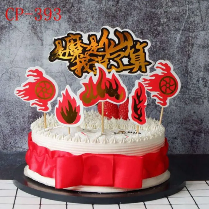 Trendy%20New%20Zhazha%20Demon%20Child%20Descends%20Birthday%20Cake%20Insert%20Dessert%20Table%20Decoration%20Handcrafted%20Figurine%20-%20Image%204