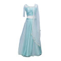 Sky Blue Lehenga Set For Women. 