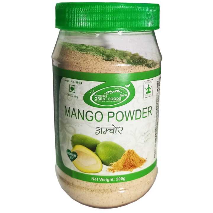 Dry Mango Powder (Amchoor/Amchur) Plastic Jar Pack - 200gm | Daraz.com.np