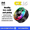MEMO CX15 AI Digital Display Mobile Game Cooling Fan Colourful Led Light Phone Cooler. 