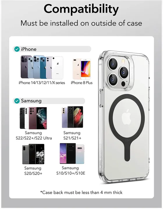 Esr%202%20Pack-%20Halolock%20Universal%20Magsafe%20Ring%20360%20/%20Magsafe%20Conversion%20Kit%20/%20Magsafe%20Sticker%20-%20Image%205