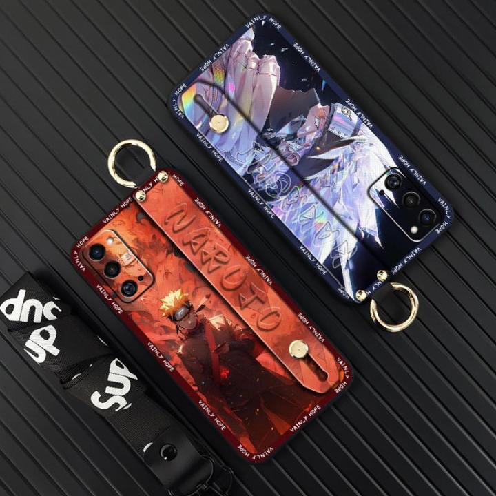 protective%20Dirt-resistant%20Phone%20Case%20For%20Samsung%20Galaxy%20S20FE/S20%20Fan%20Edition/S20%20Lite%20Wristband%20ring%20Cartoon%20Lanyard%20-%20Image%207