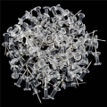 fasdaga 300 Pcs Push Pin Thumb Clear Color 3/8inch Drawing Cork Board Office Pushpin. 