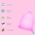 Menstrual Cups - Period Cup With Medical Grade Silicone Ultra Soft, No Leakag, Protection for Up to 8-10 Hours - Small Size Above 18 Years. 