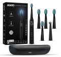 Agaro Electric ToothBrush , Model Cosmic Plus , Sonic Type , Rechageable Type , 5 Mode , 5 Brush Heads , 1 Interdental Head And Carry Case. 