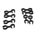 Nordic Replacement Snowflake Camp Hike Black Trekking Pole Basket Walking Stick Buckle Walking Stick Connectors Alpenstock. 