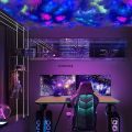 Night Light Decorative Color Light Adjustable Remote Control Plug USB9.83DLED Lightning Cloud Light with FT Ambiance Bedroom. 