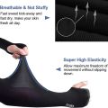 Arm Sleeves Warmers Sports Sleeve Sun UV Protection Hand Cover Cooling UV Protection Free Size. 