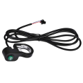 Electric Bicycle Horn Switch Button Scooter Horn Signal Switch Parts Accessories Button Cable Length: About 150cm. 