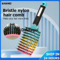 Difutagui Magic Demelant Brush Bristle Nylon Hair popbrush Untangle Brush Scalp Special Massage Comb Hairbrush pop Brush Hairdressing Styling Tool. 