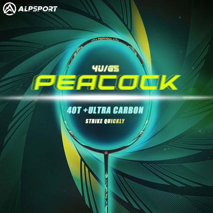 ALP-SPORTS%20Peacock%20Badminton%20Racket%20%7C%2035LBS%20Full%20Carbon%20Fiber%20%7C%204U%20Lightweight%20for%20Aggressive%20Play%20%7C%20Anti-Slip%20Grip%20&%20Free%20Stringing%20%7C%20Fast%20Delivery%20in%20Nepal%20-%20Image%204