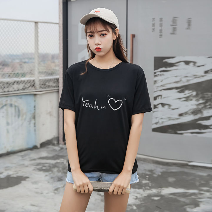 %5B30%20types%20of%20group%5D%20foreign%20trade%20T-shirt%20women's%20short%20sleeve%20Korean%20version%20of%20loose%20women's%20top,%20round%20neck%20undershirt,%20supply%20-%20Image%203